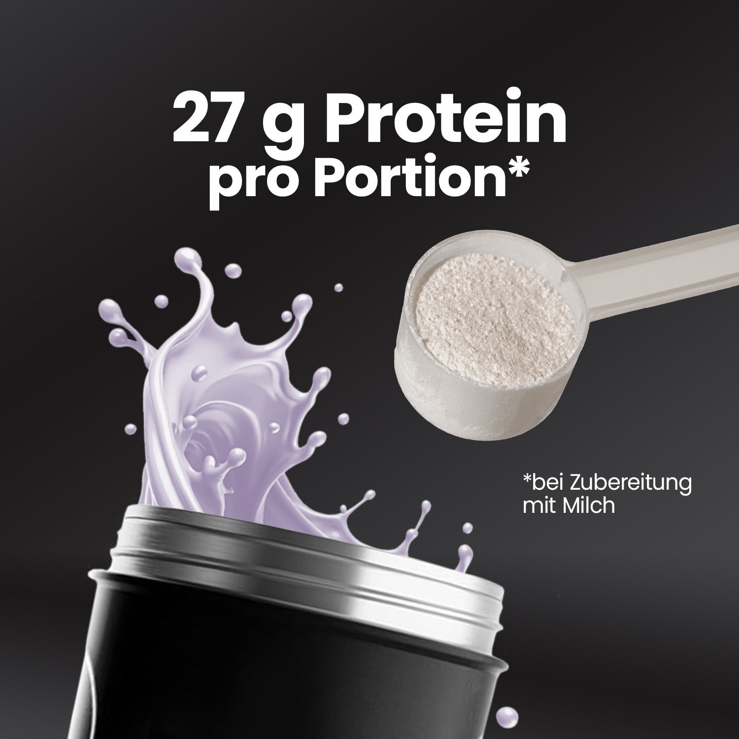 Whey Protein - Blueberry Cheesecake - 1000 g Zipp-Beutel#geschmack_blueberry-cheesecake