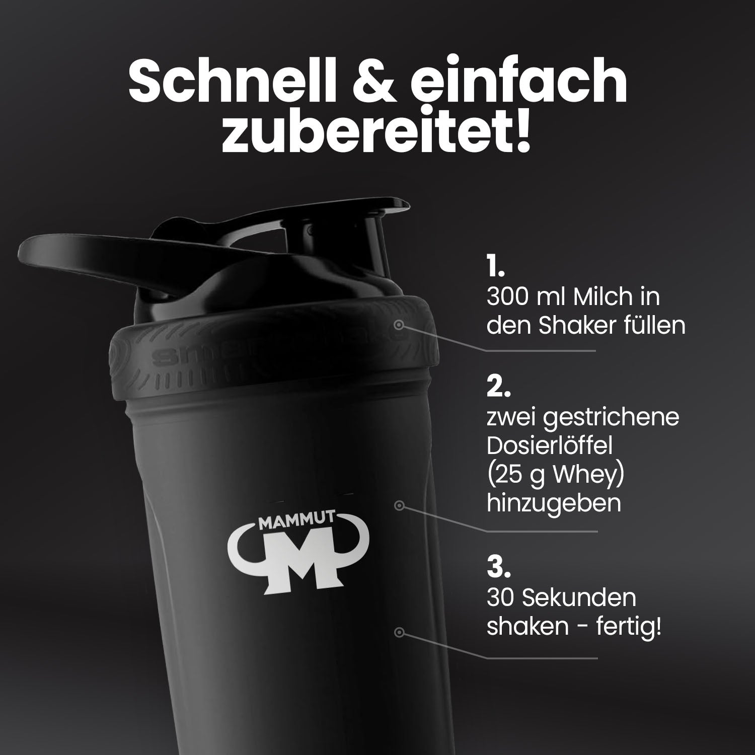 Whey Protein - Mix Beutel - 10 x 25 g Portionsbeutel - verpackt im Zipp#_