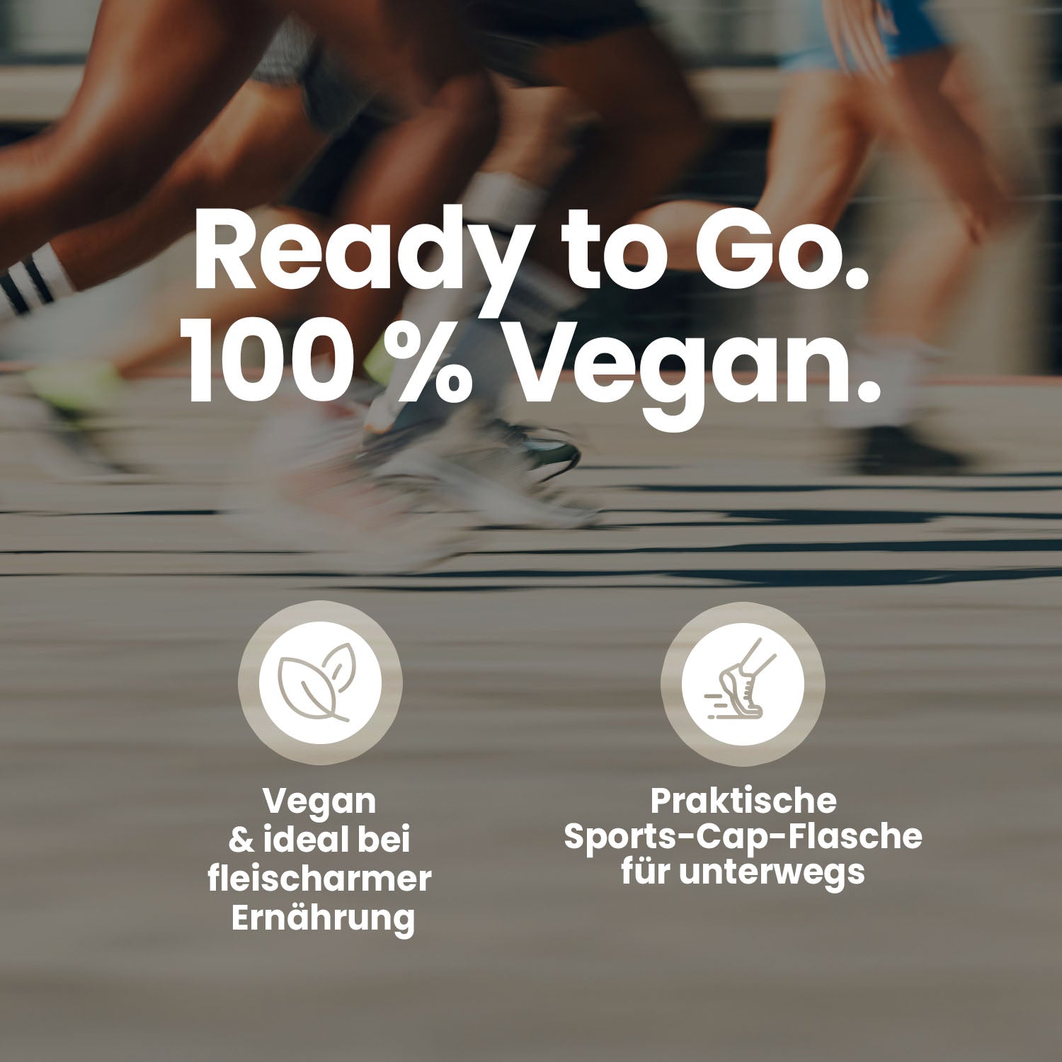 Sports Drink mit L-Carnitin - RTD - Ice Tea Peach - 500 ml PET Flasche#geschmack_ice-tea-peach