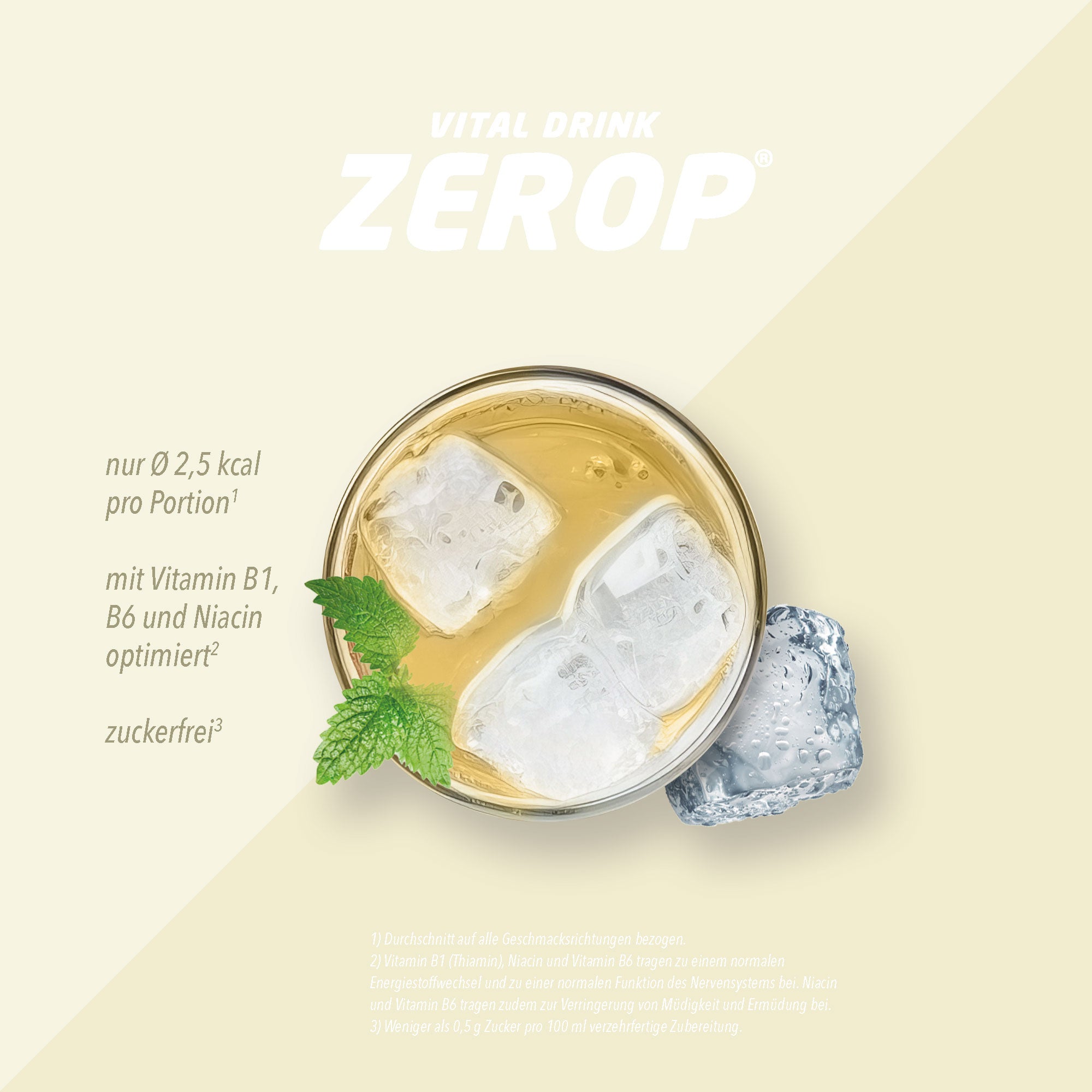 Vital Drink Zerop - Kräuterlimonade - 1000 ml Flasche#geschmack_kr-uterlimonade