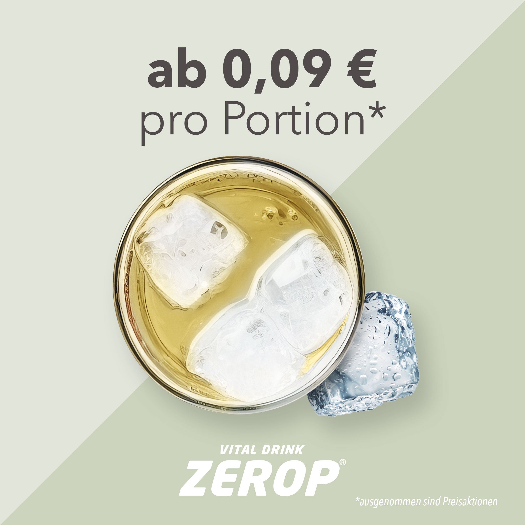 Vital Drink Zerop - Ginger Ale - 1000 ml Flasche#geschmack_ginger-ale