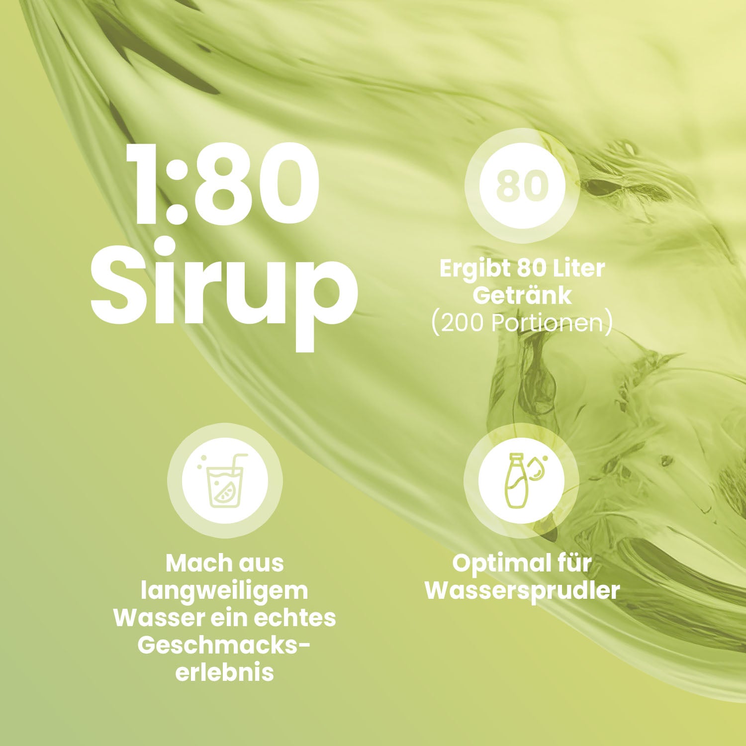 Vital Drink Zerop - Birne Melisse - 1000 ml Flasche#geschmack_birne-melisse