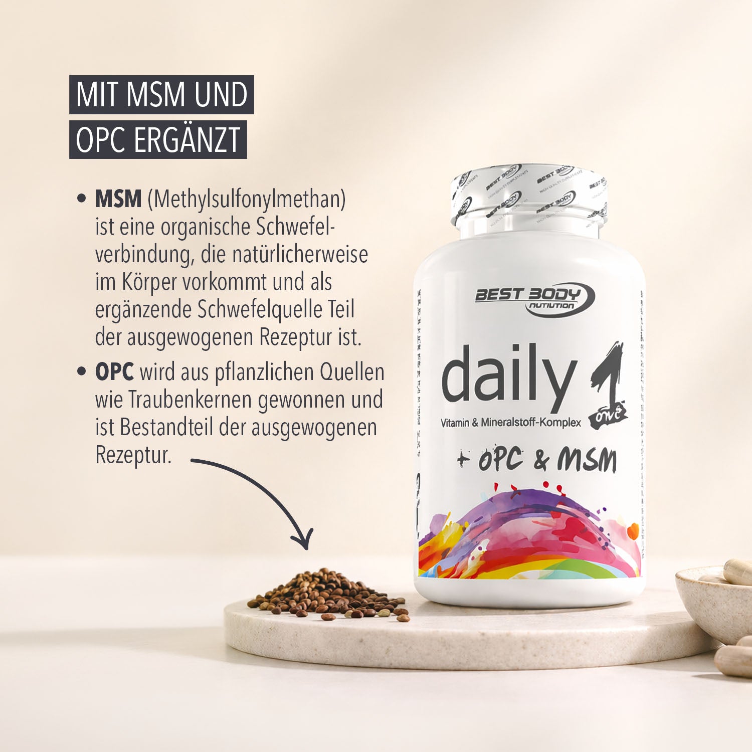 Daily One Caps - 100 Stück/Dose#_
