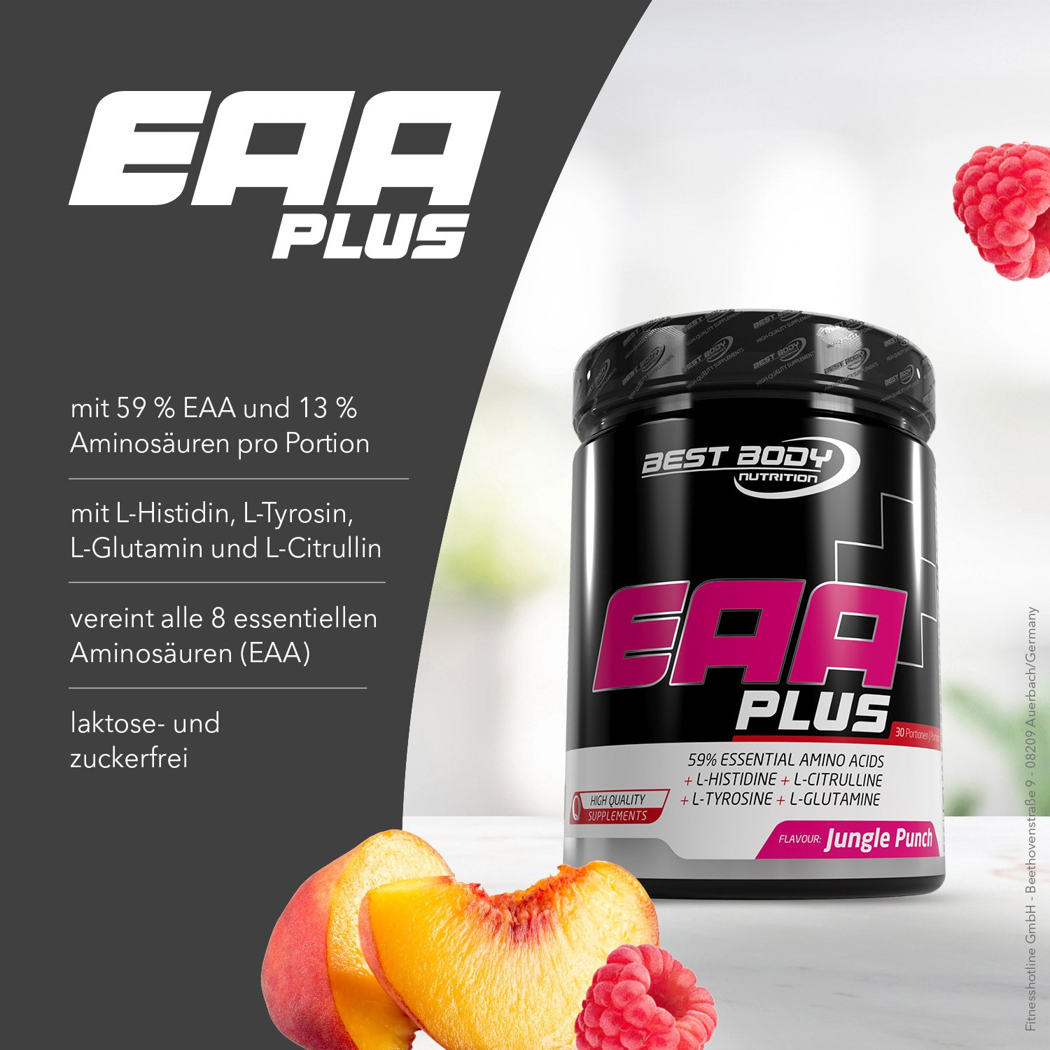 Professional EAA Plus - Jungle Punch - 450 g Dose#geschmack_jungle-punch