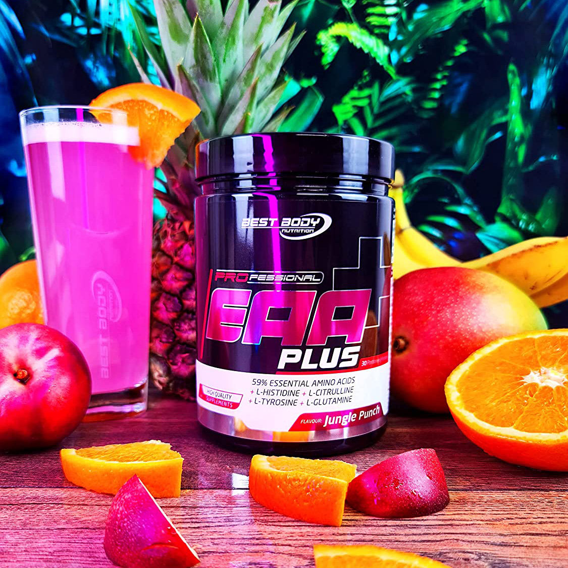 Professional EAA Plus - Jungle Punch - 450 g Dose#geschmack_jungle-punch