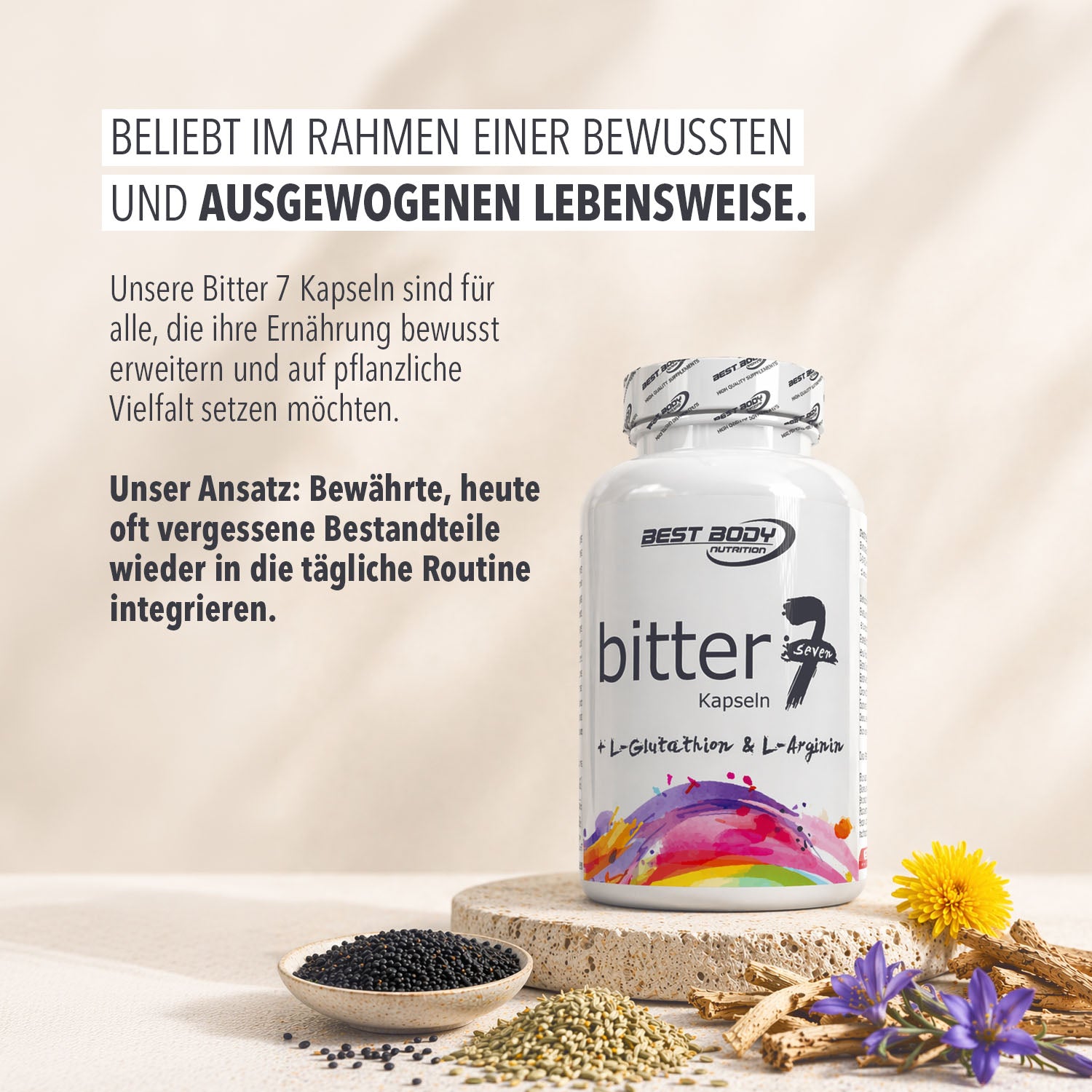 Bitter Seven Kapseln - 100 Stück/Dose#_