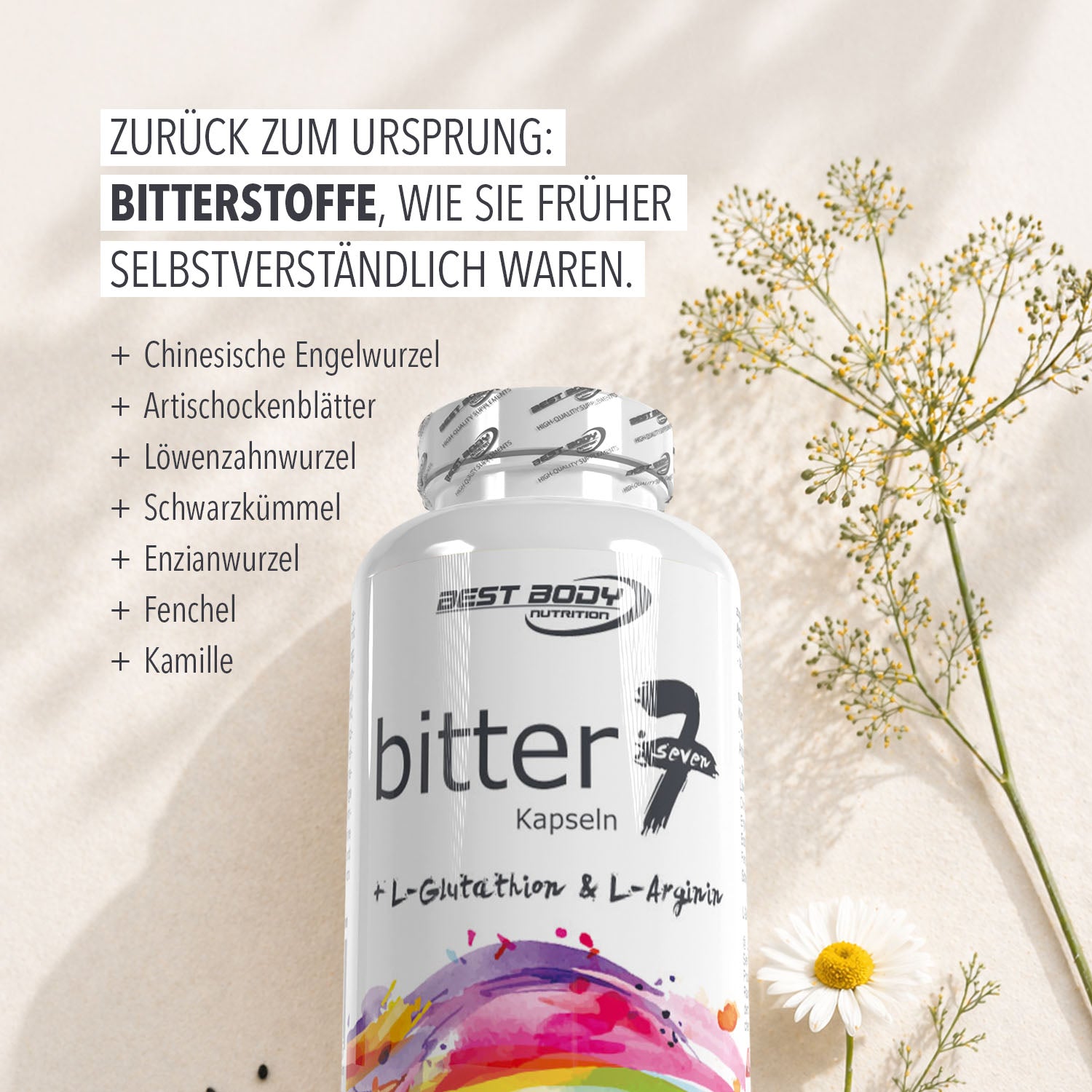 Bitter Seven Kapseln - 100 Stück/Dose#_