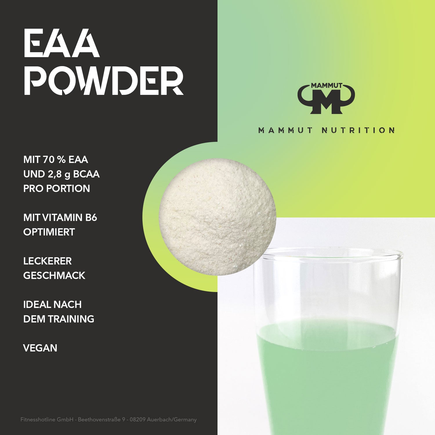 EAA Powder - Lime & Mint - 250 g Dose#geschmack_lime-mint