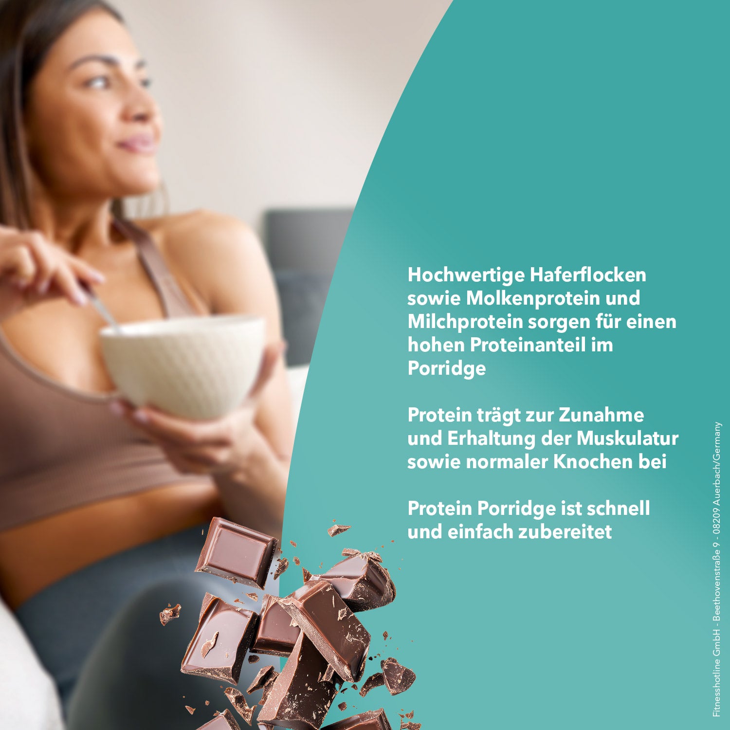 Protein Porridge - Schoko - 500 g Dose#geschmack_schoko