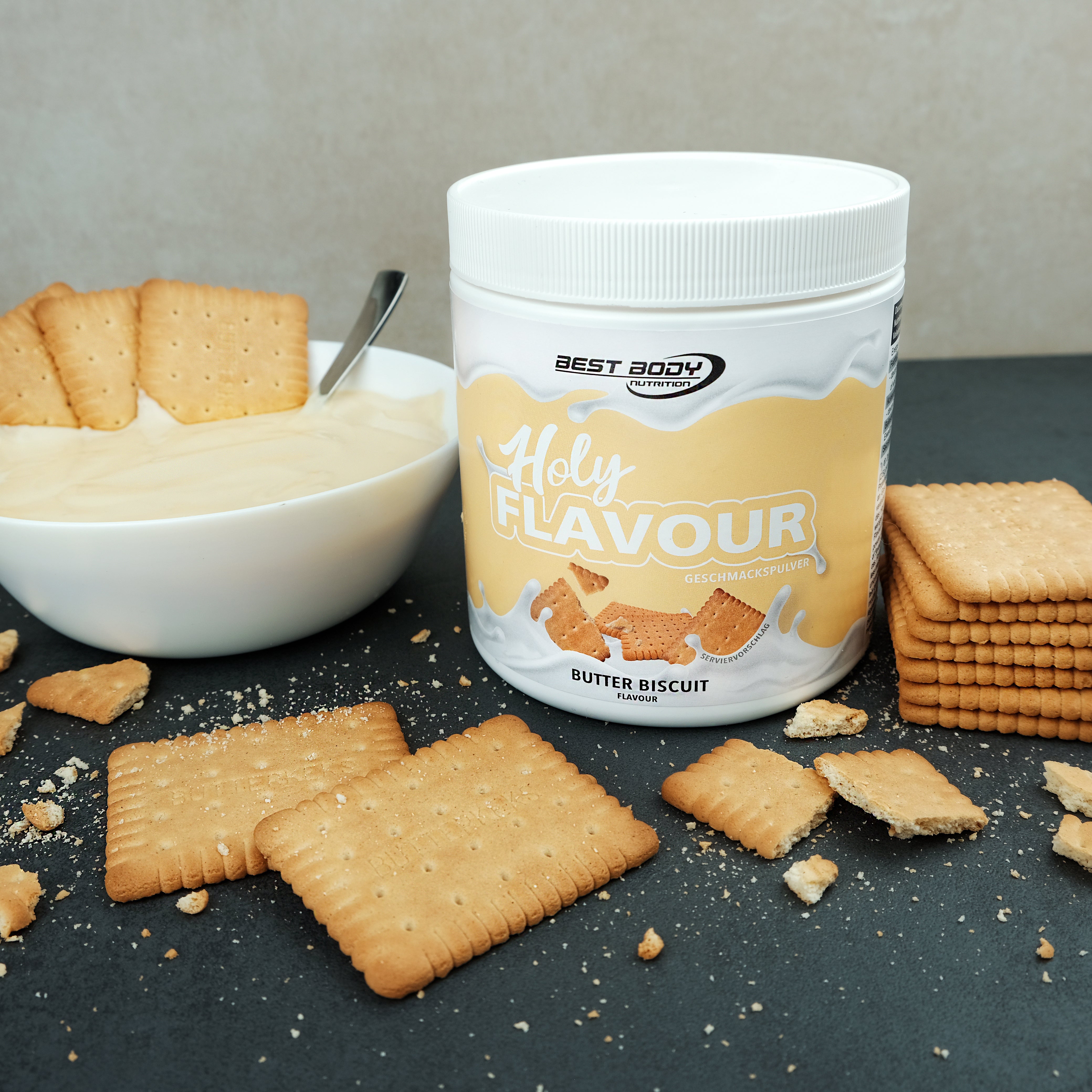 Holy Flavour - Geschmackspulver - Butter Biscuit - 250 g Dose#geschmack_butter-biscuit