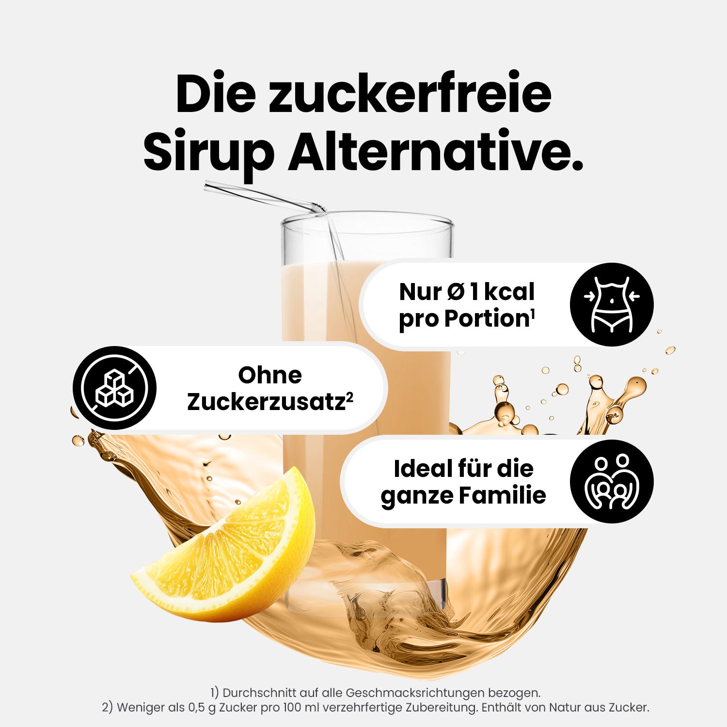 Vital Drink Zerop - Eistee Zitrone - 1000 ml Flasche#geschmack_eistee-zitrone