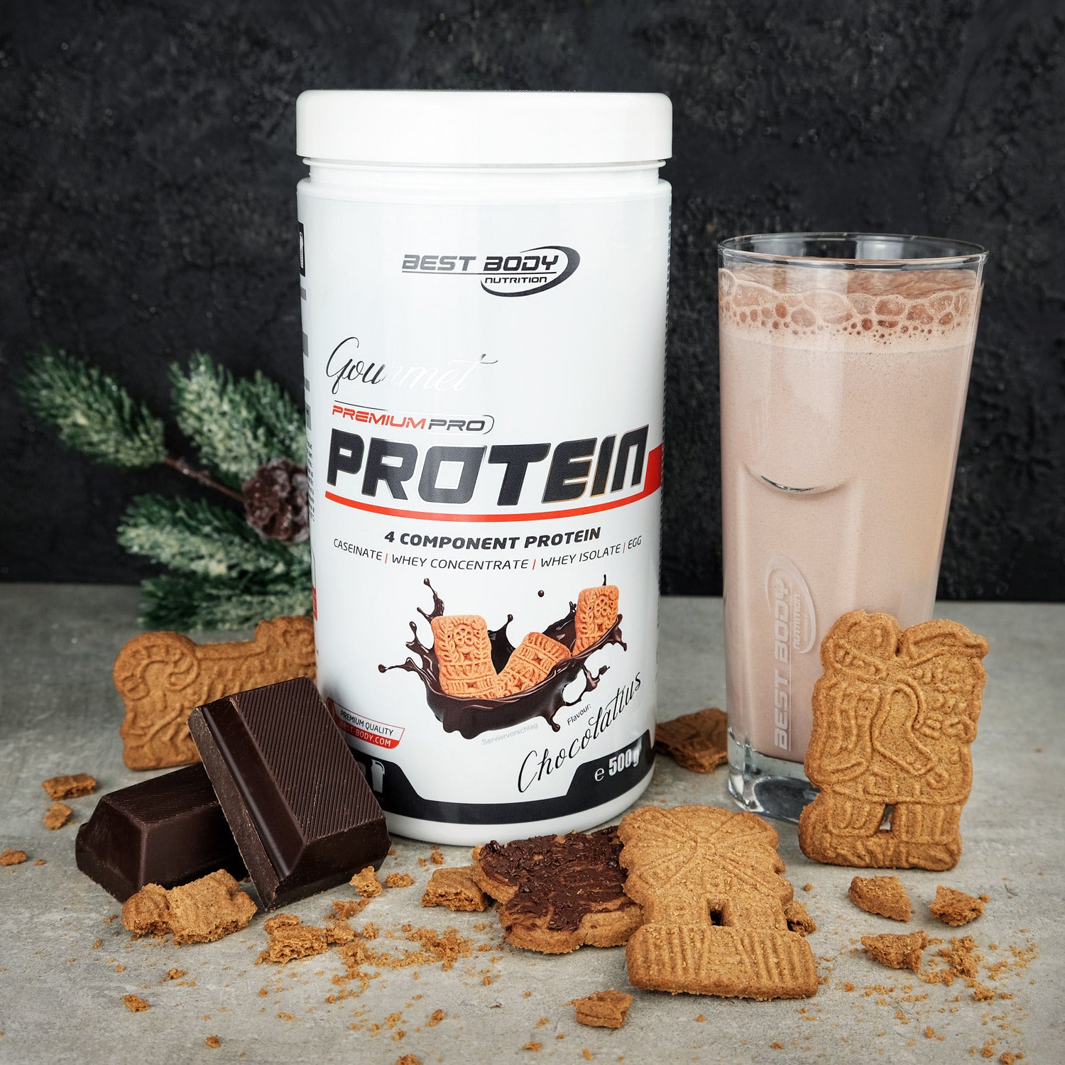 Gourmet Premium Pro Protein - Chocolatius - 500 g Dose#geschmack_chocolatius