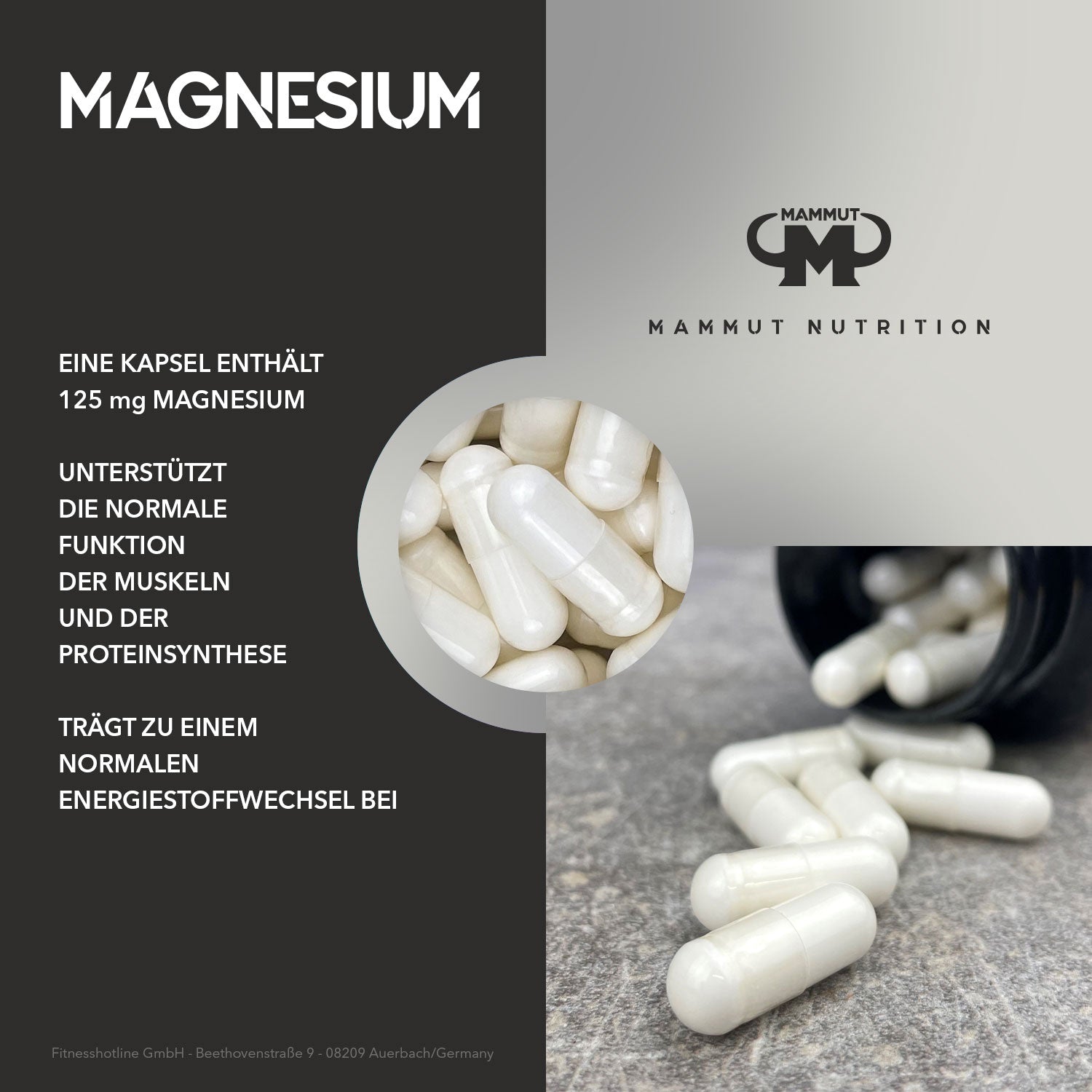 Magnesium Complex - Caps - 90 Stück/Dose#_