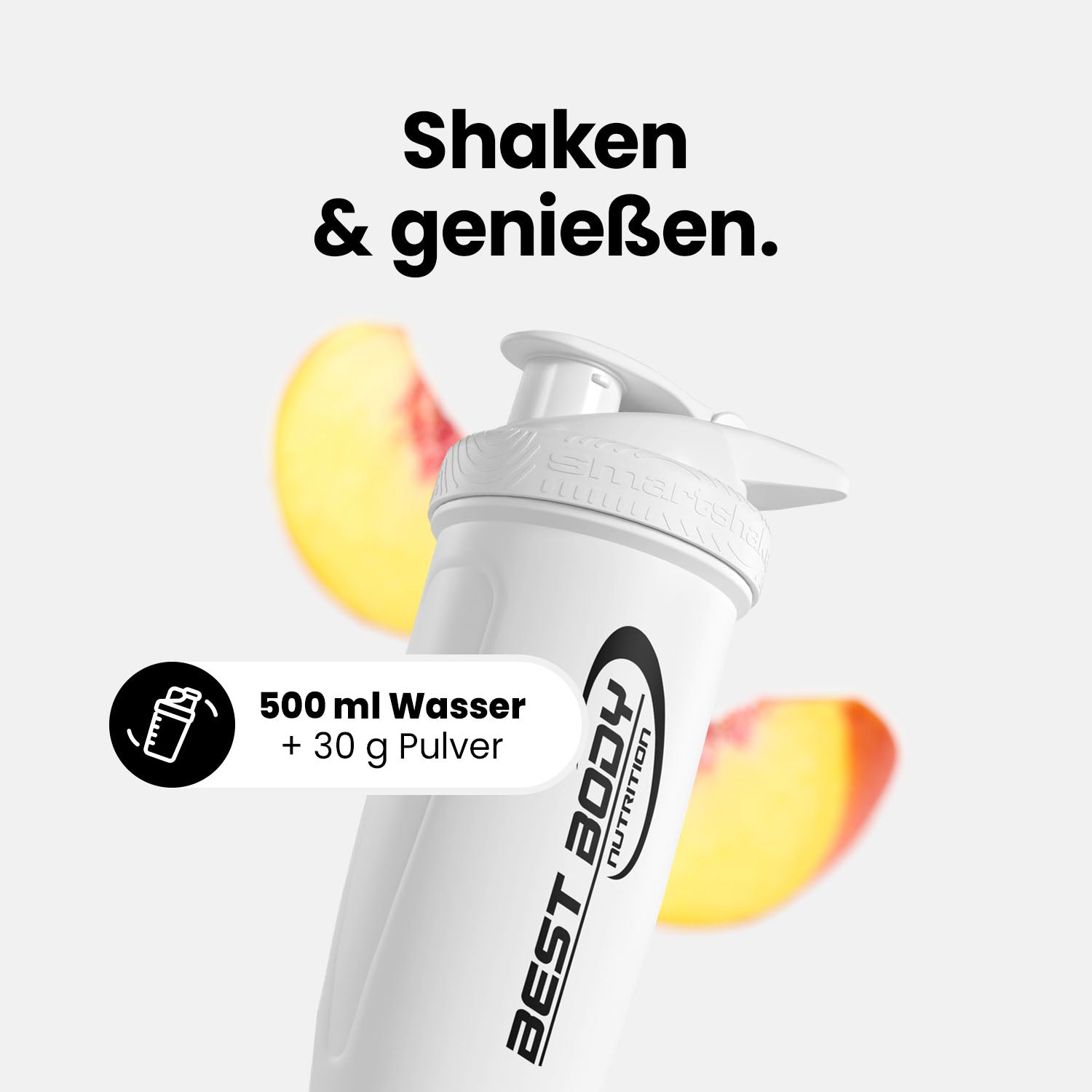 Clear Water Whey Isolate + Hydrolysate - Ice Tea Peach - 450 g Dose#geschmack_ice-tea-peach