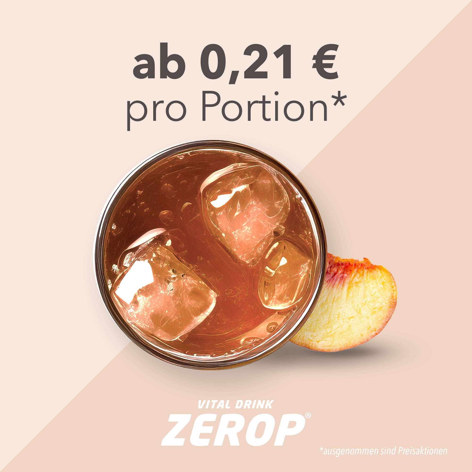 Vital Drink Zerop - Eistee Pfirsich - 48 ml Squeeze Flasche#geschmack_eistee-pfirsich