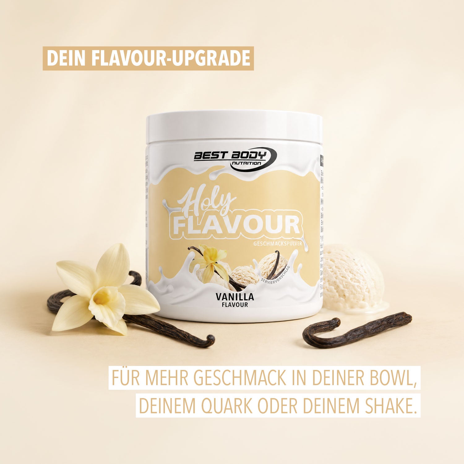 Holy Flavour - Geschmackspulver - Vanilla - 90 g Dose#geschmack_vanilla