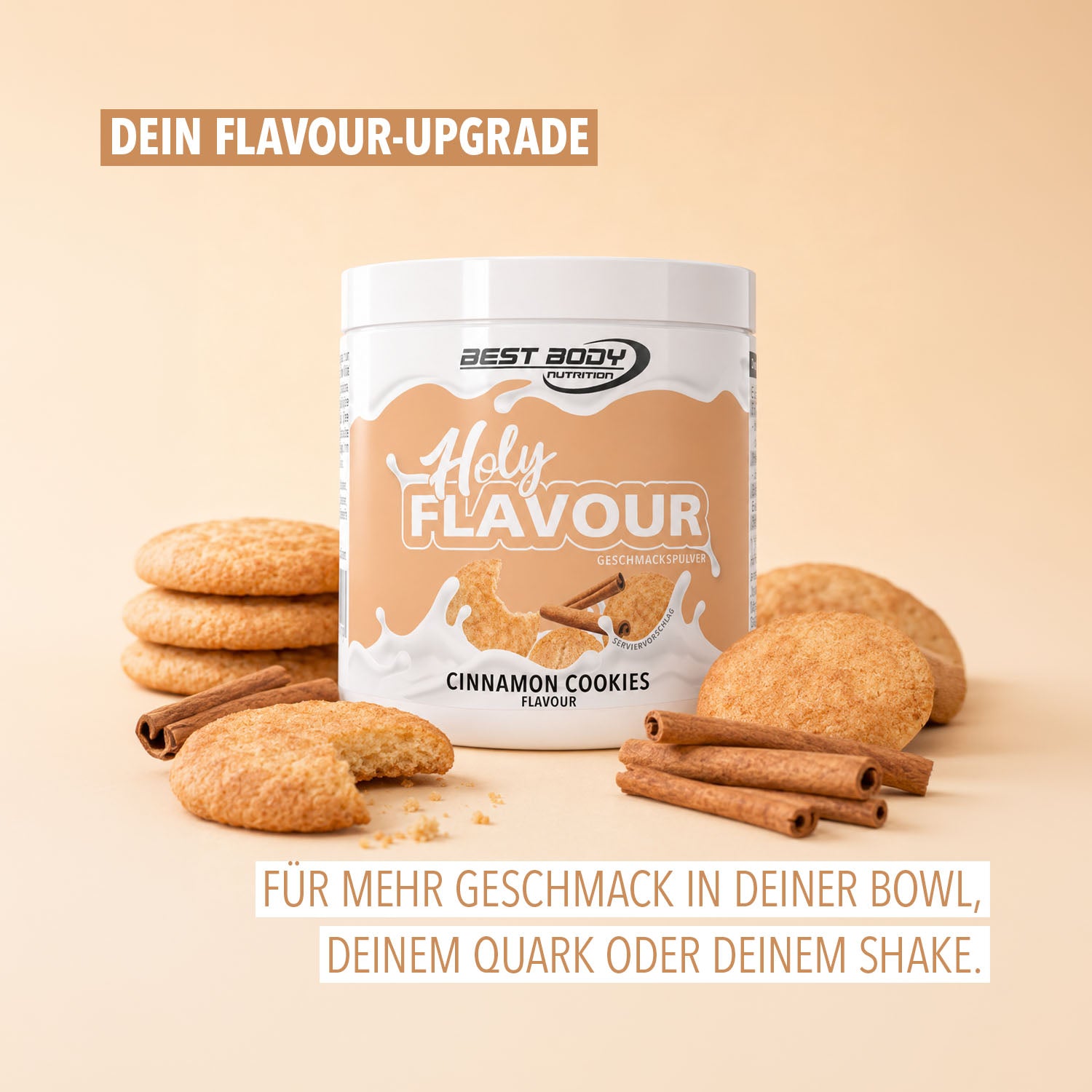 Holy Flavour - Geschmackspulver - Cinnamon Cookies - 90 g Dose#geschmack_cinnamon-cookies