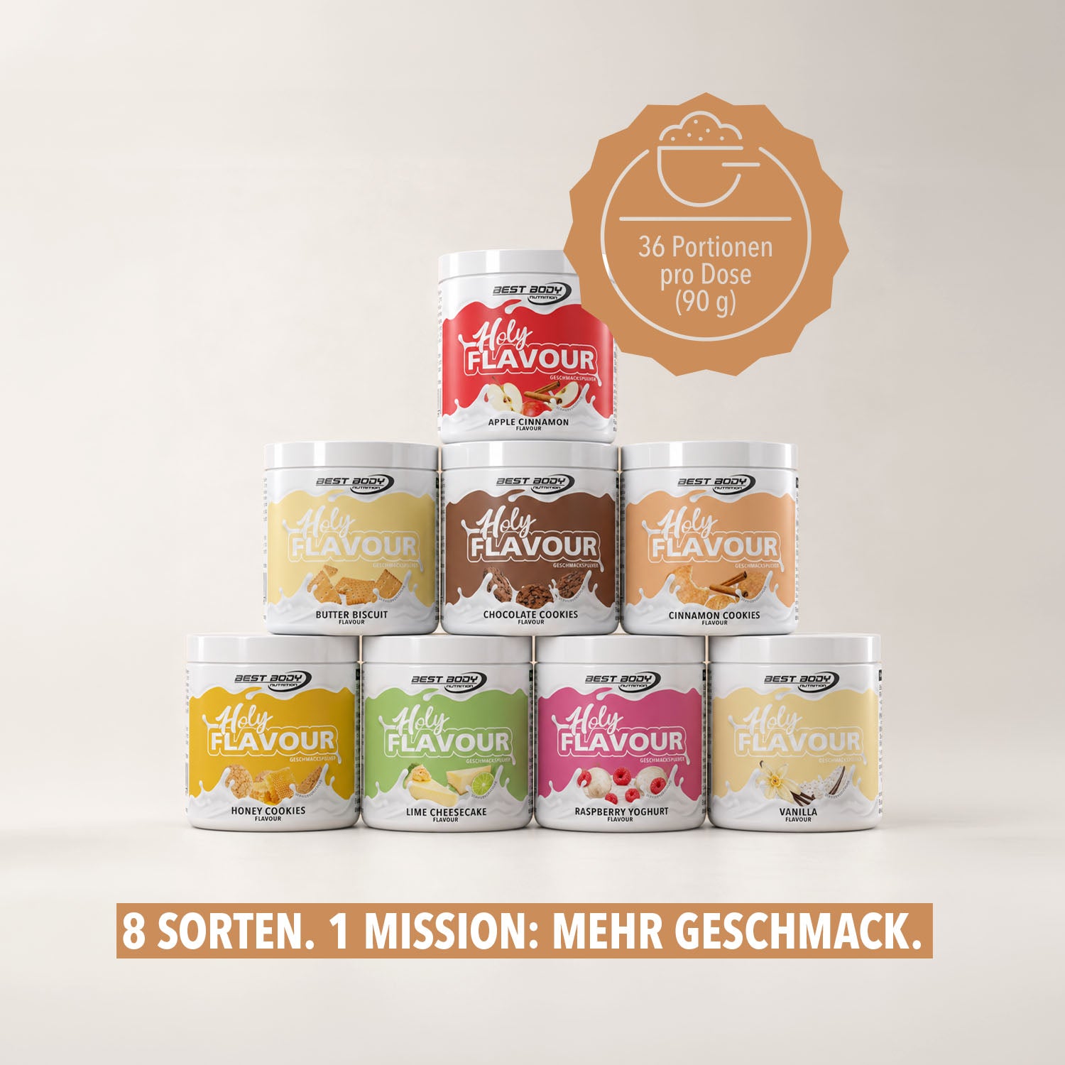 Holy Flavour - Geschmackspulver - Cinnamon Cookies - 90 g Dose#geschmack_cinnamon-cookies