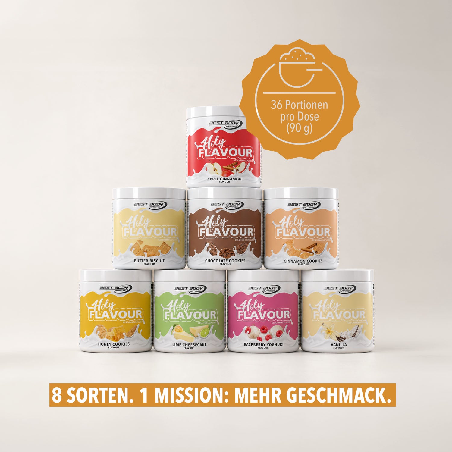 Holy Flavour - Geschmackspulver - Butter Biscuit - 90 g Dose#geschmack_butter-biscuit