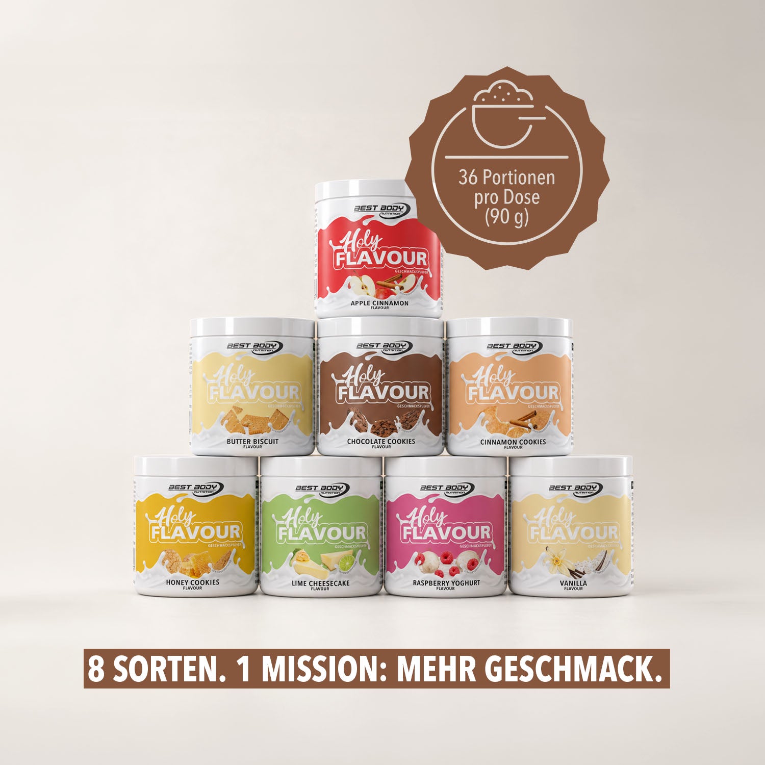 Holy Flavour - Geschmackspulver - Chocolate Cookies - 90 g Dose#geschmack_chocolate-cookies