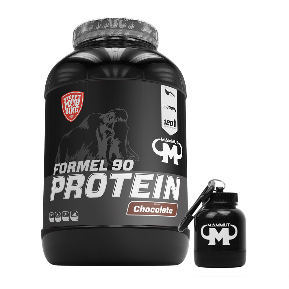 Formel 90 Protein - Chocolate - 3000 g Dose + Powerbank#geschmack_schoko