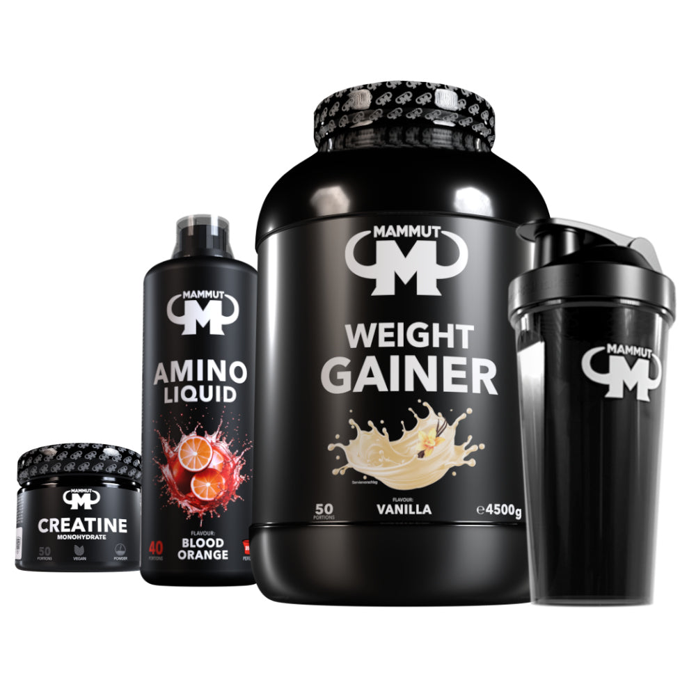 Weight Gainer Vanille - Creatin - Aminoliquid - Shaker#_