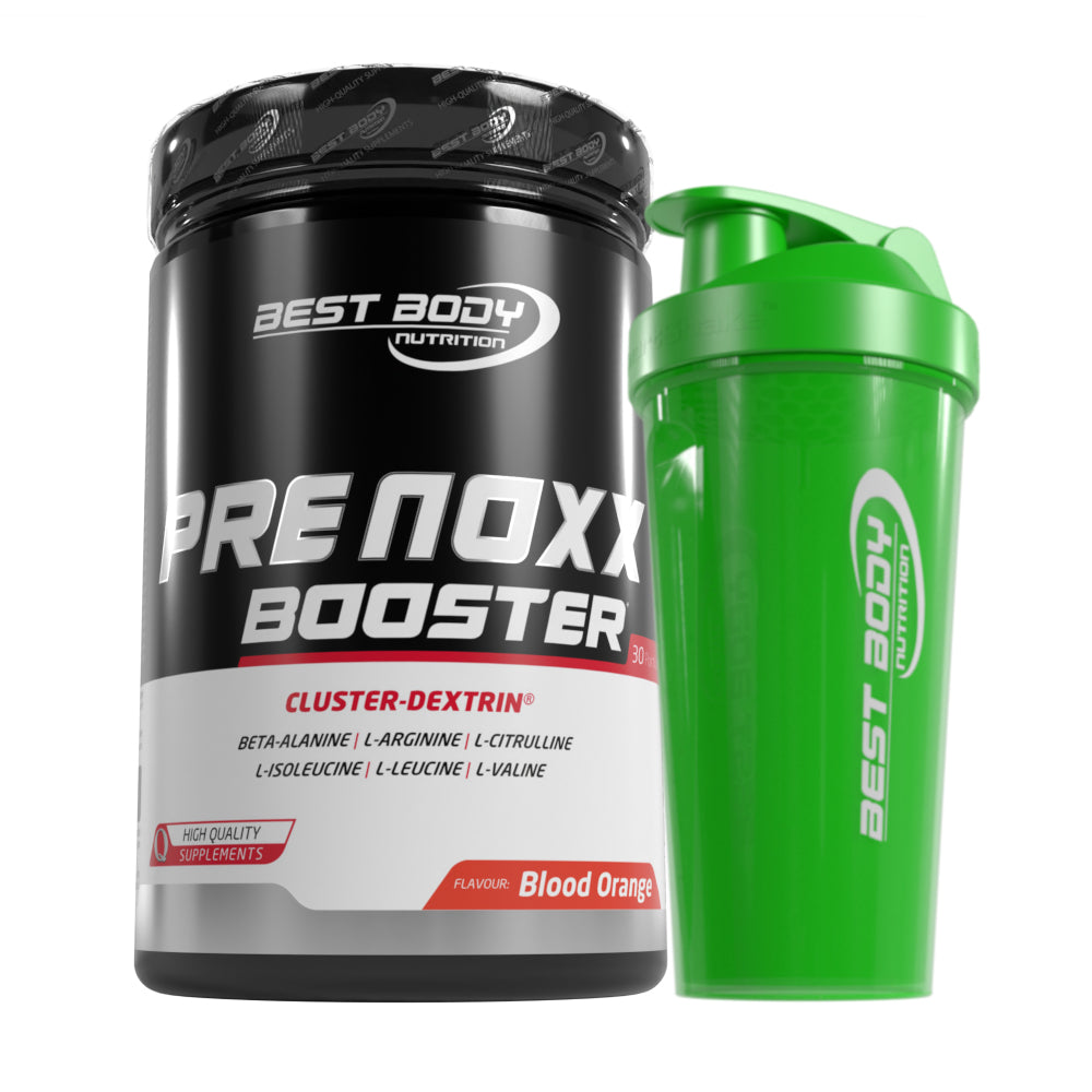 Professional Pre Noxx Booster - Blood Orange - 600 g Dose + Shaker (grün)#_