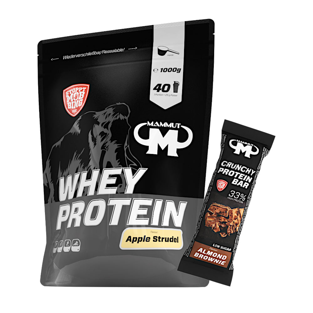 250 g - 1 kg Whey Protein Bundle#geschmack_apple-strudel
