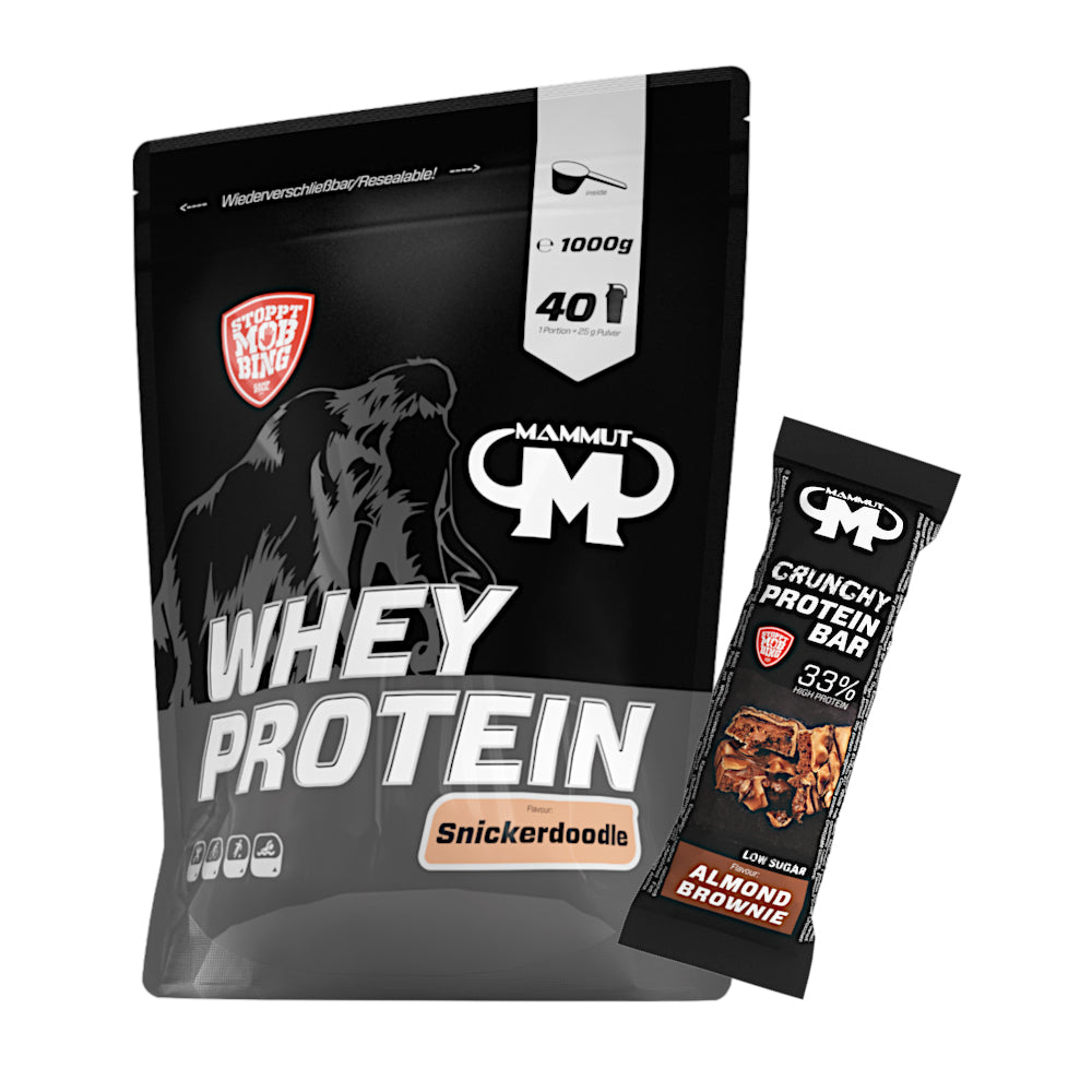 250 g - 1 kg Whey Protein Bundle#geschmack_snickerdoodle