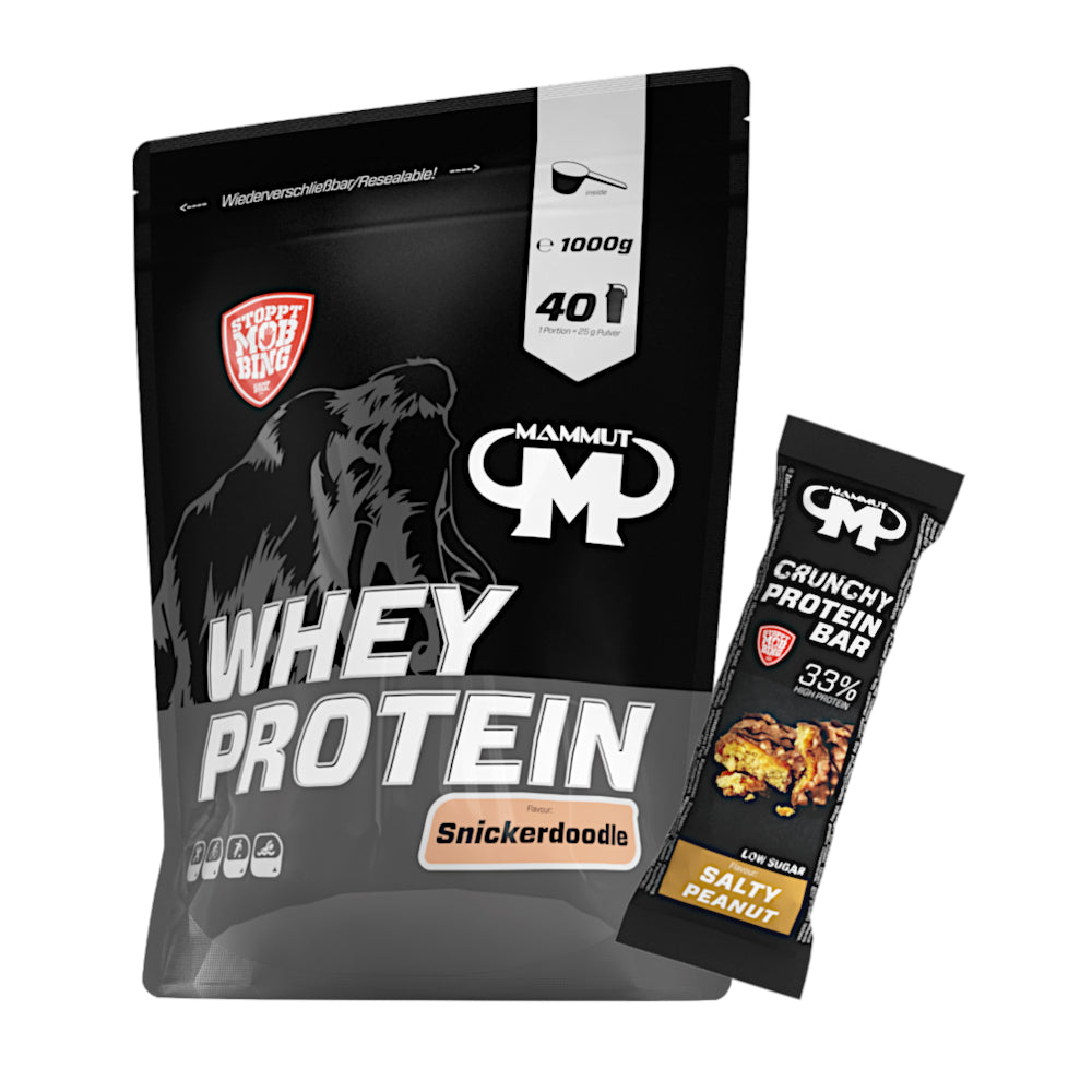 250 g - 1 kg Whey Protein Bundle#geschmack_snickerdoodle