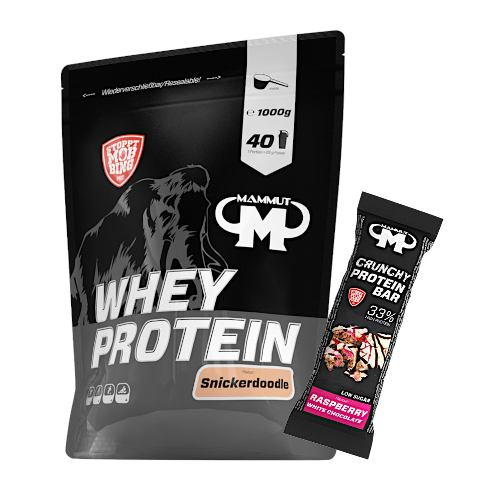 250 g - 1 kg Whey Protein Bundle#geschmack_snickerdoodle