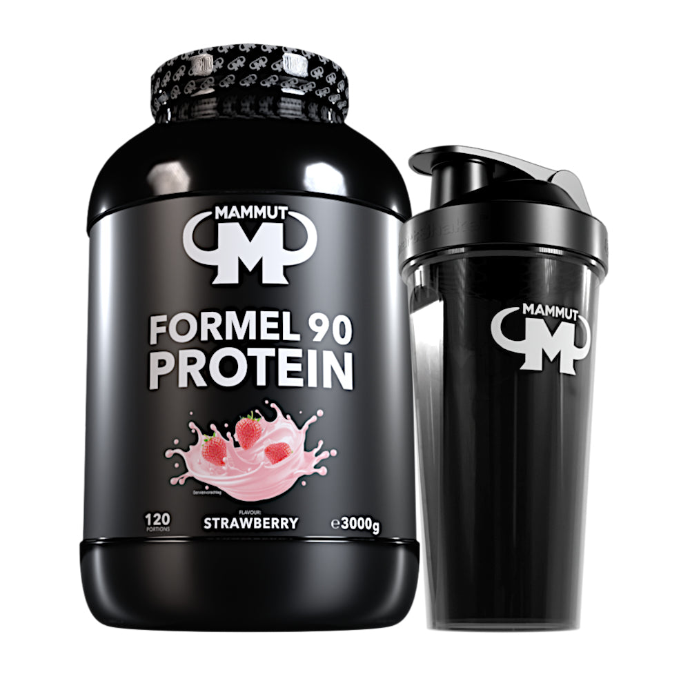 Formel 90 Protein - Strawberry - 3000 g Dose + Shaker#geschmack_strawberry