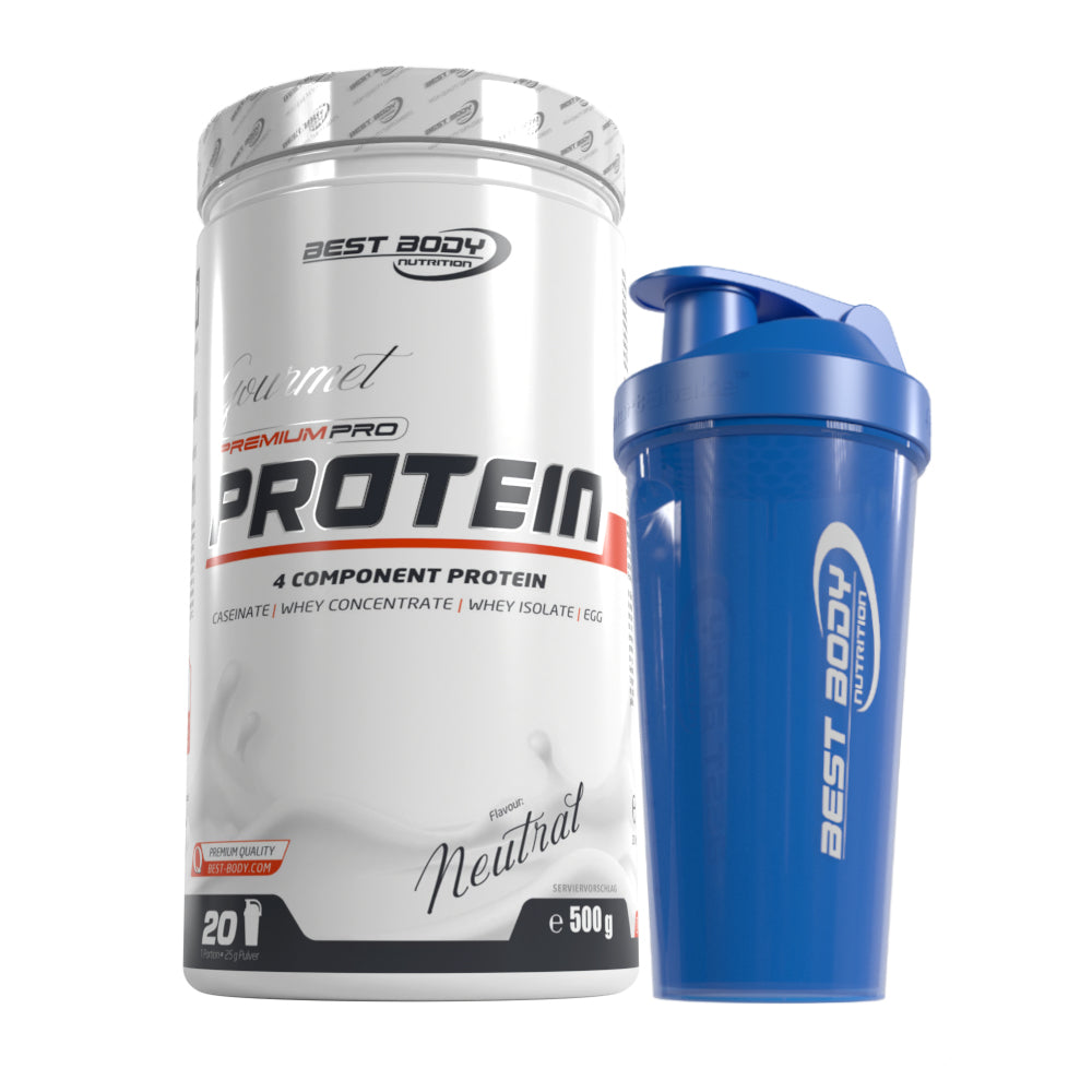 Gourmet Protein - Neutral - 500 g Dose + Shaker#geschmack_neutral
