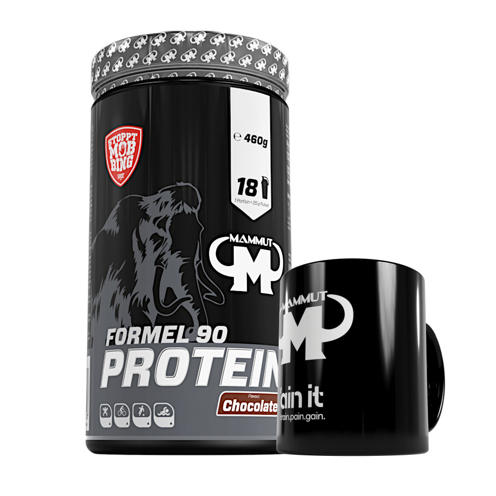 Formel 90 Protein - Chocolate - 460 g Dose + Keramik Tasse#geschmack_schoko