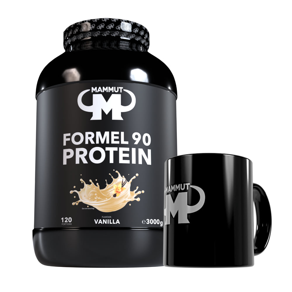 Formel 90 Protein - Vanilla - 3000 g Dose + Keramik Tasse#geschmack_vanille