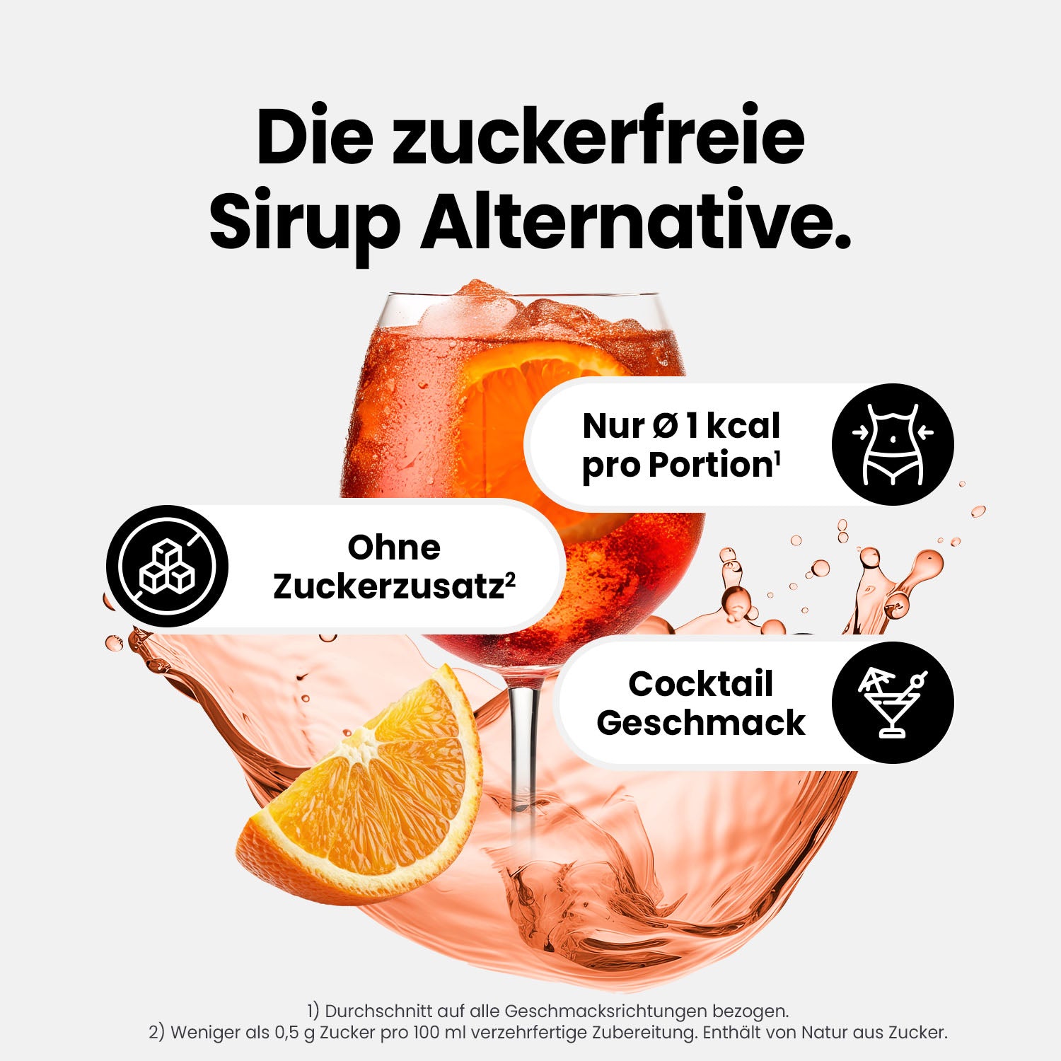 Vital Drink Zerop - Orange Spritz - 48 ml Squeeze Flasche#geschmack_orange-spritz
