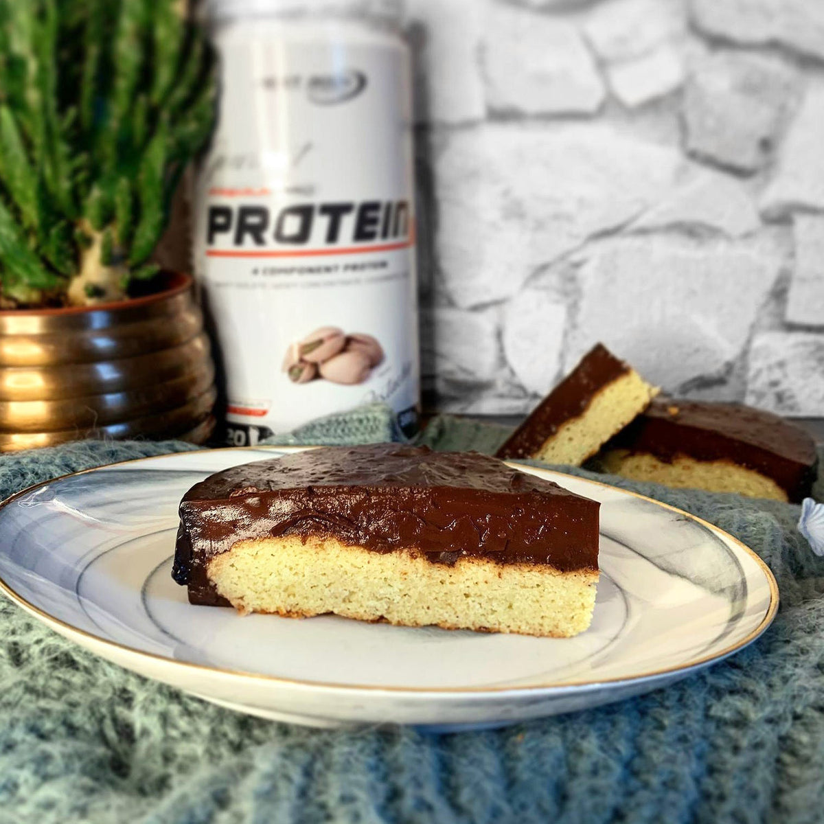 Pistazien-Puddingkuchen