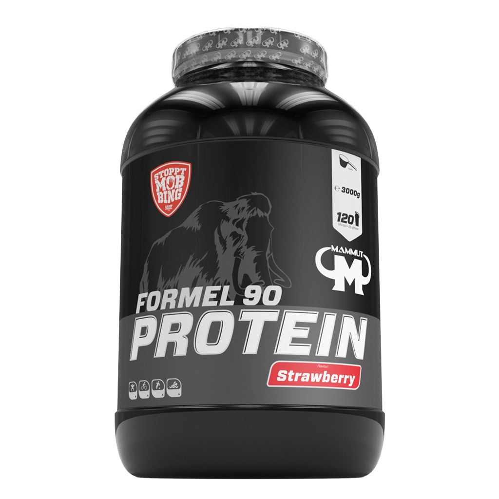 Formel 90 Protein - Strawberry - 3000 g Dose#geschmack_erdbeere