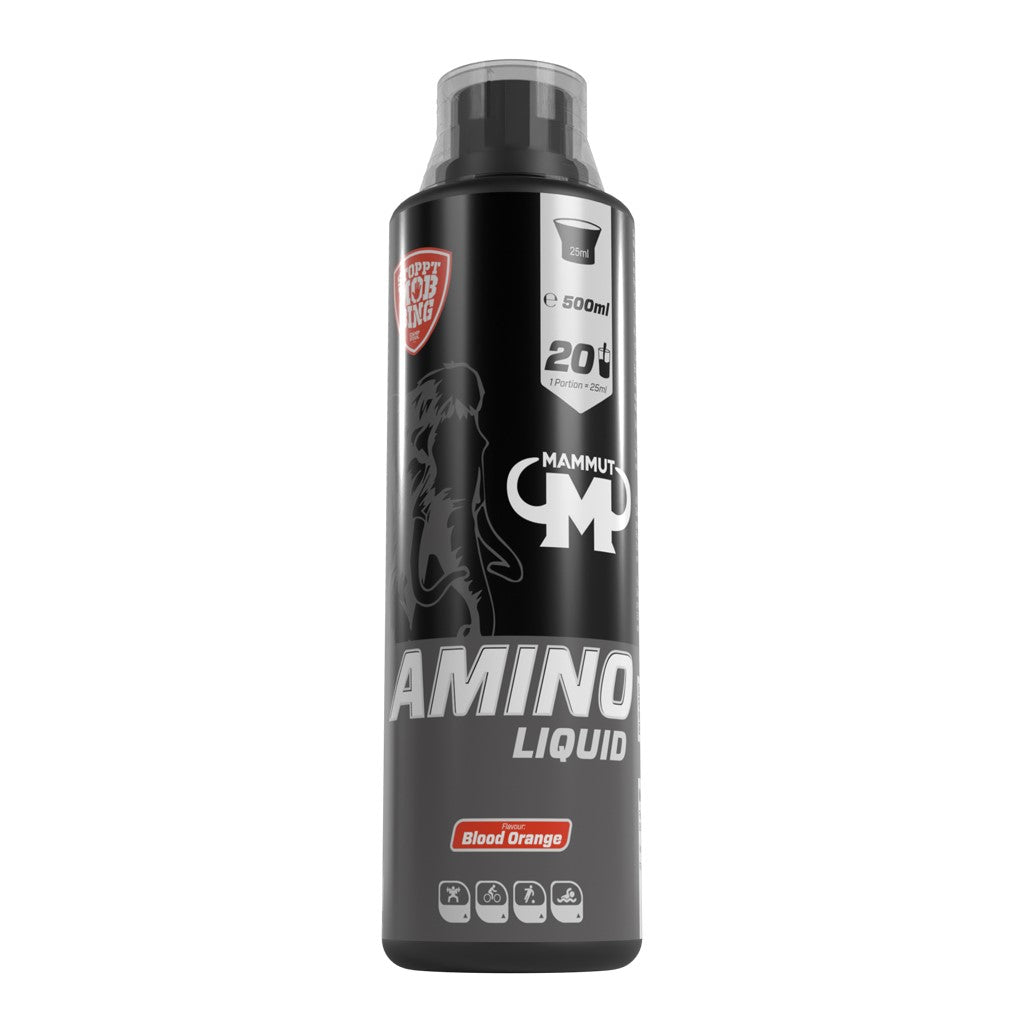 Amino Liquid - Blutorange - 500 ml Flasche#_