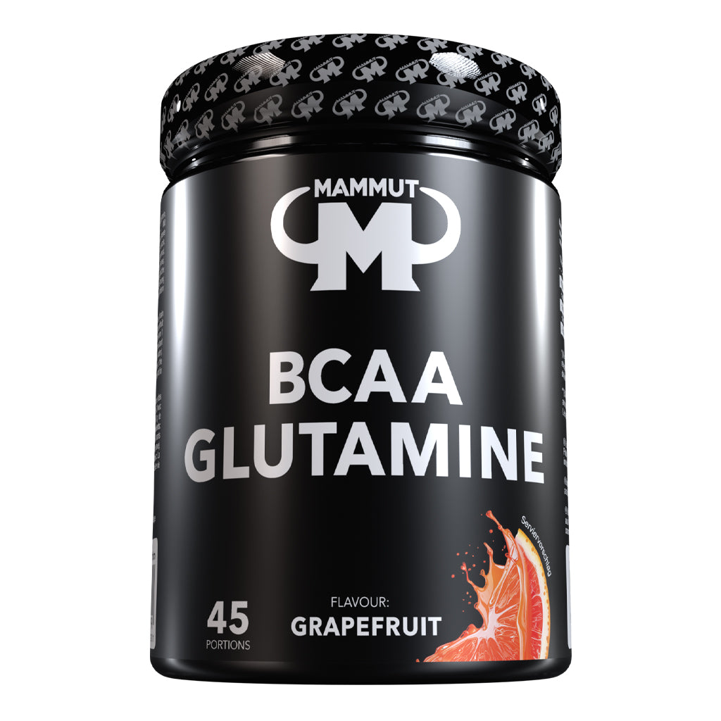 BCAA Glutamine Powder - Grapefruit - 450 g Dose#_