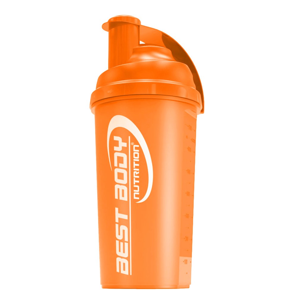 Eiweiß Shaker - orange - Design Best Body Nutrition - Stück#farbe_orange