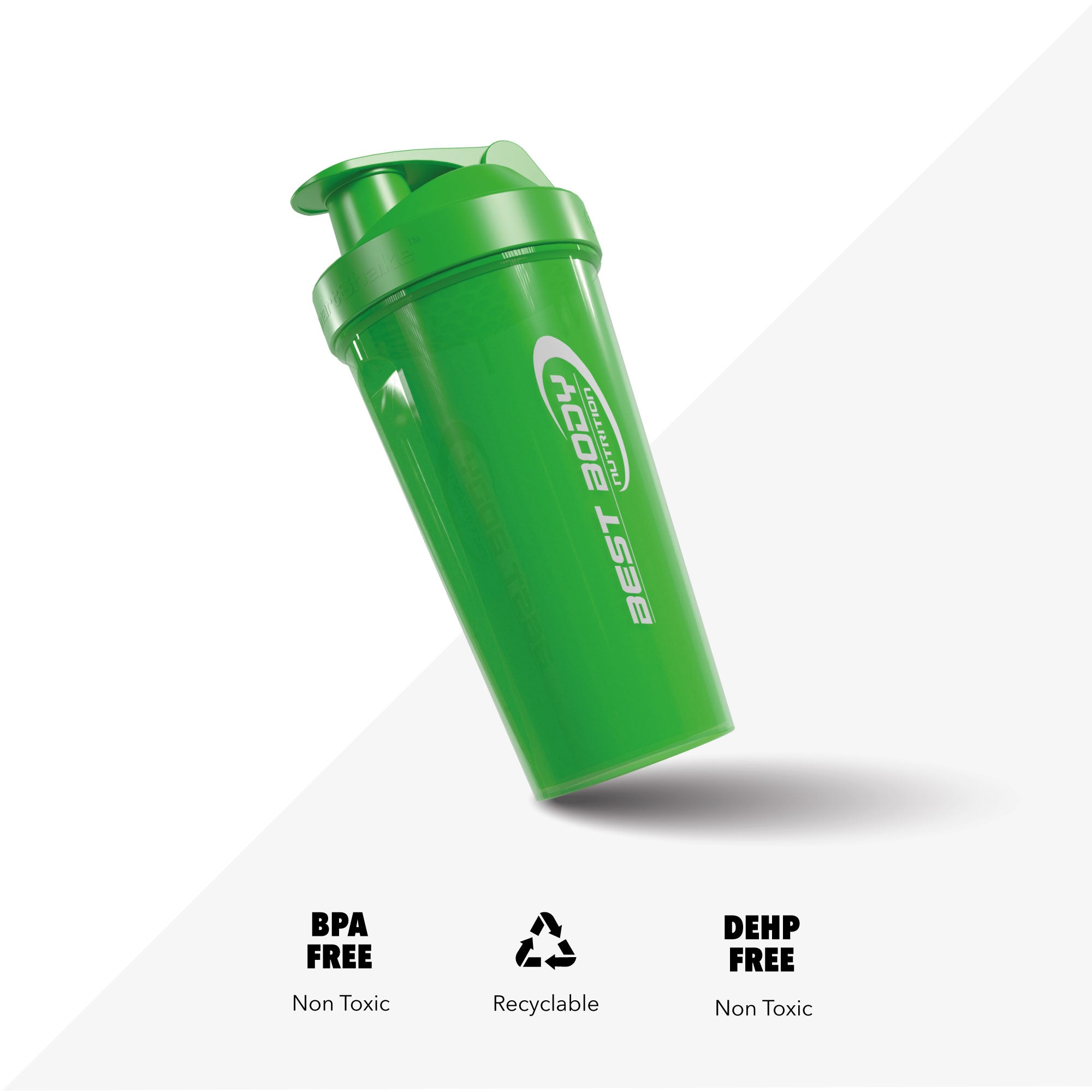 Eiweiß Shaker - grün - Design Best Body Nutrition - Stück#farbe_gr-n