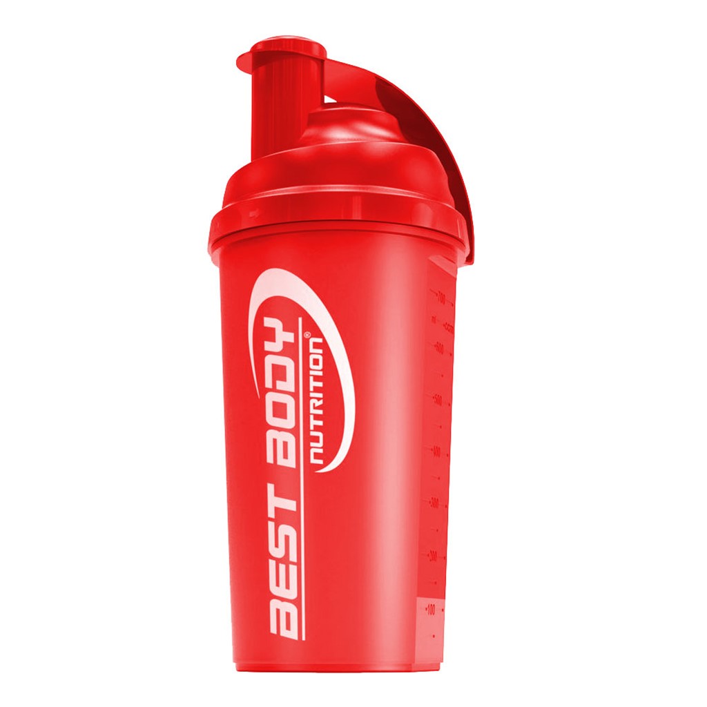Eiweiß Shaker - rot - Design Best Body Nutrition - Stück#farbe_rot