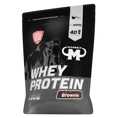 Whey Protein - Brownie - 1000 g Zipp-Beutel#geschmack_brownie