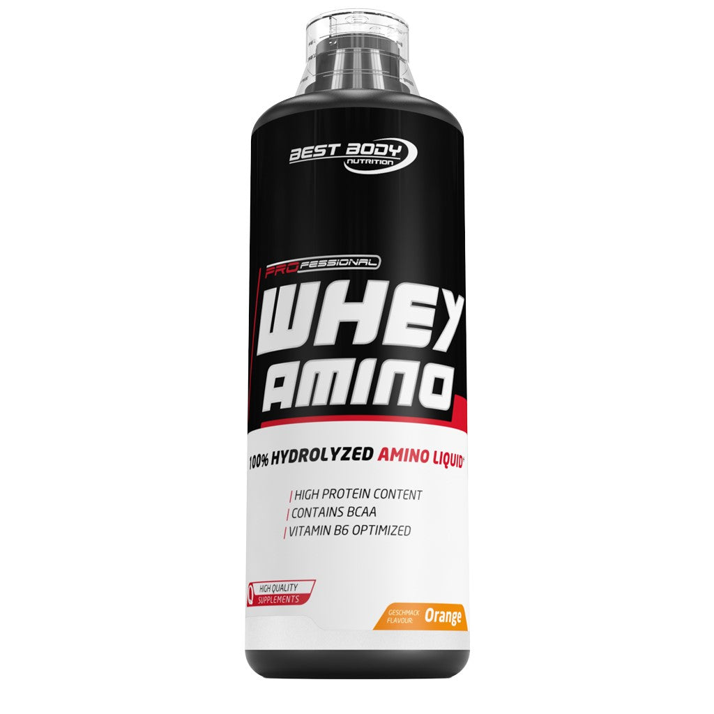 Whey Amino Liquid - Orange - 1000 ml Flasche#_