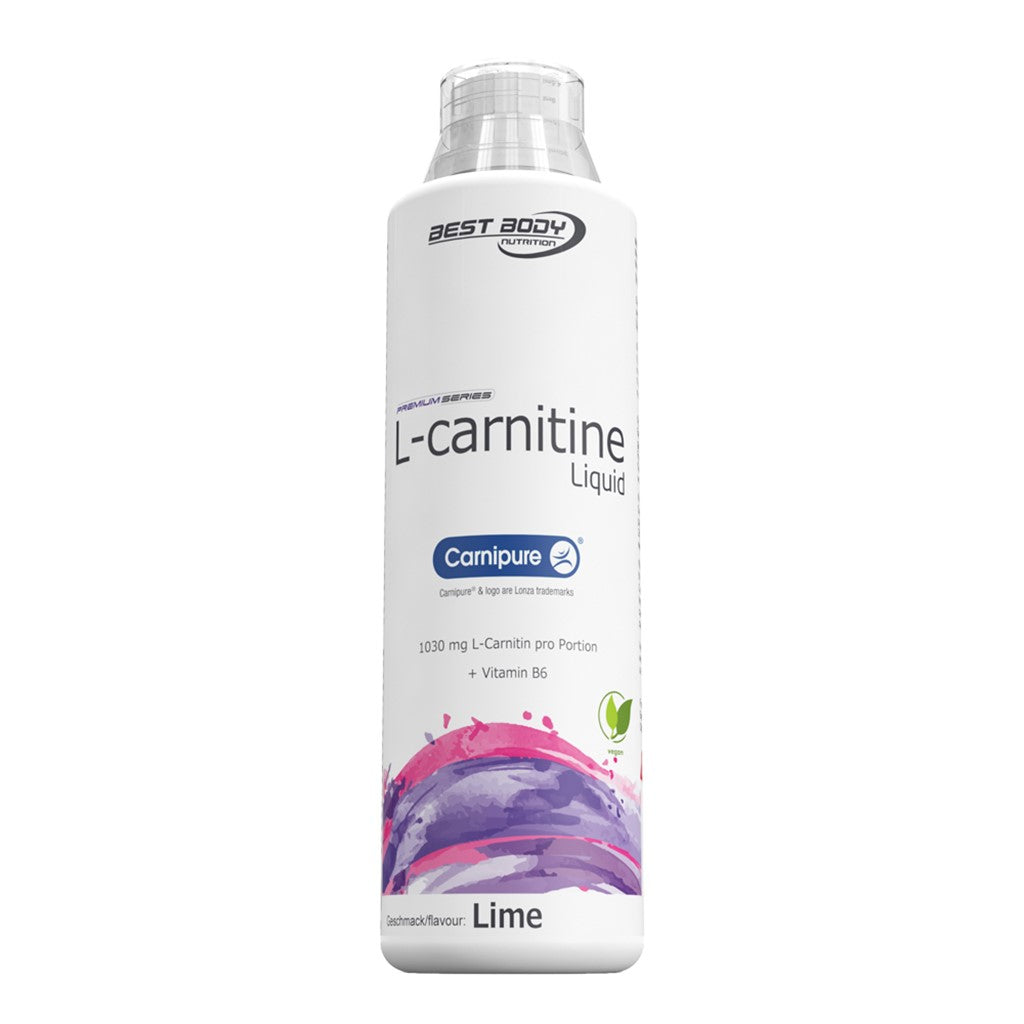 L-Carnitine Liquid - Limette - 500 ml Flasche#_