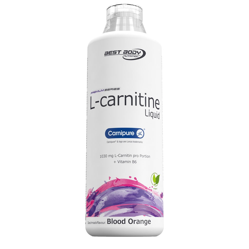 L-Carnitine Liquid - Blood Orange - 1000 ml Flasche