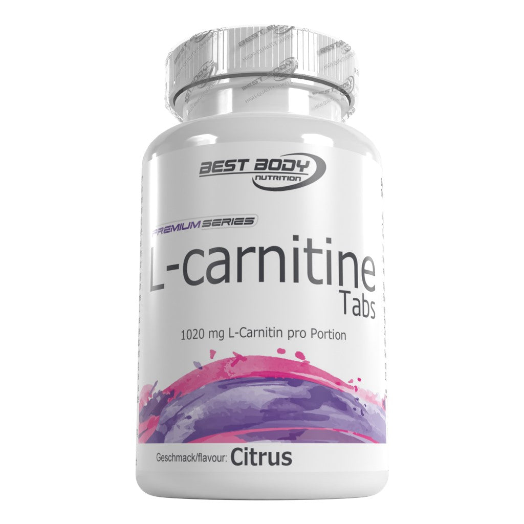 L-Carnitine Tabs - Citrus - 60 Stück / Dose#_