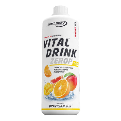 Vital Drink Zerop - Brazilian Sun - 1000 ml Flasche#geschmack_brazilian-sun
