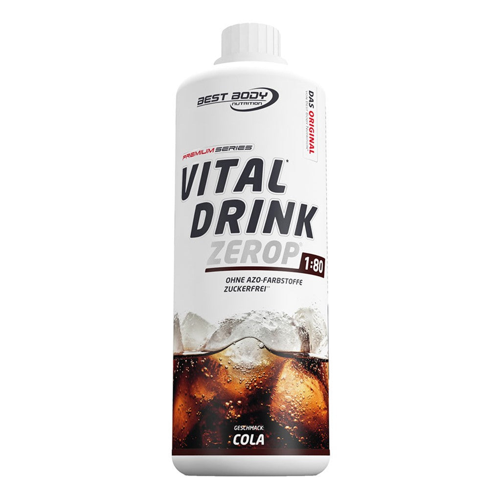 Vital Drink Zerop - Cola - 1000 ml Flasche#geschmack_cola